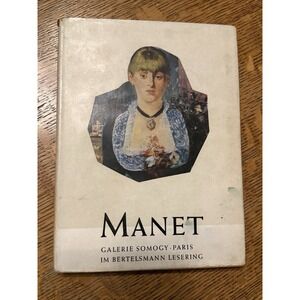 VTG 1950s Denis Rouart MANET Galerie Somogy Art Book in German